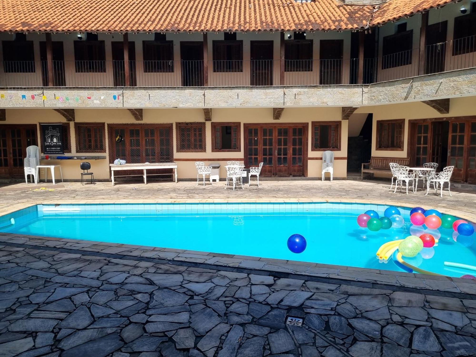 ריו דה ז'ניירו Castelo De Santa Teresa Guest House מראה חיצוני תמונה